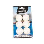 SportX Set met 6 Tafeltennisballen - VDM2004279